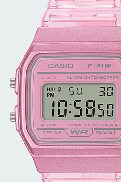 F-91WS-7EF - Montre | Rose