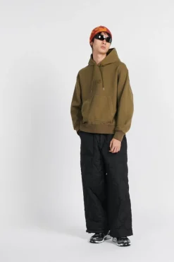 GARMENT DYE HOODY - Hoodie | Kaki