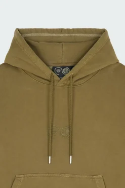 GARMENT DYE HOODY - Hoodie | Kaki