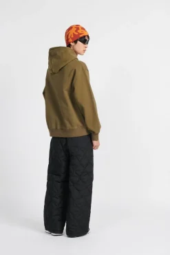 GARMENT DYE HOODY - Hoodie | Kaki