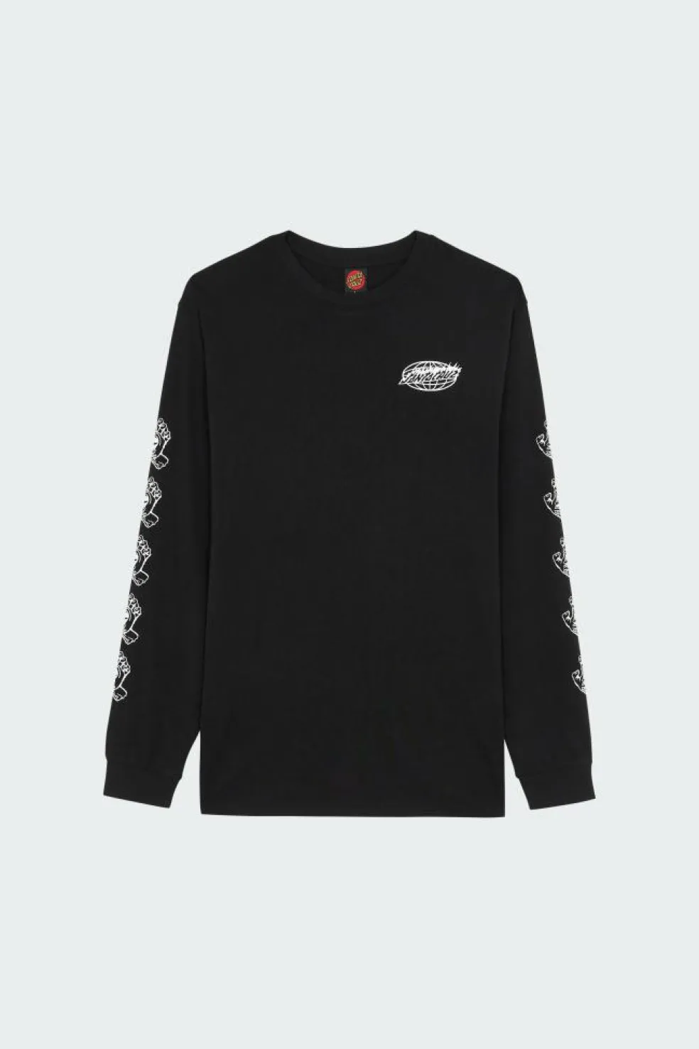 Global Flame Dot Mono - T-shirt | Noir