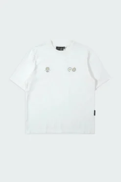 GLOBE SS - T-shirt | Blanc