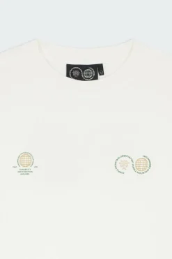 GLOBE SS - T-shirt | Blanc