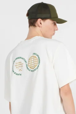 GLOBE SS - T-shirt | Blanc