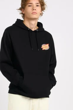 Goal Flame Hood - Hoodie | Noir