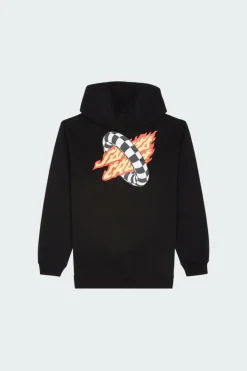 Goal Flame Hood - Hoodie | Noir
