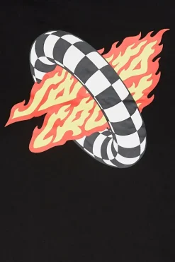 Goal Flame Hood - Hoodie | Noir