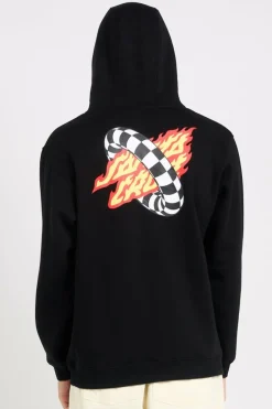 Goal Flame Hood - Hoodie | Noir