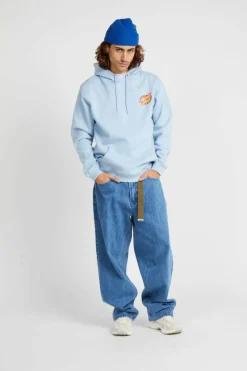 Goal Flame Hood - Hoodie | Bleu