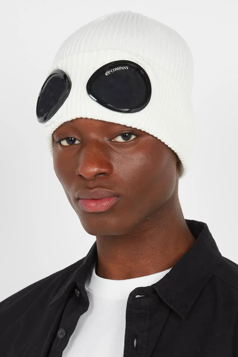 GOGGLE BEANIE - Bonnets | Blanc