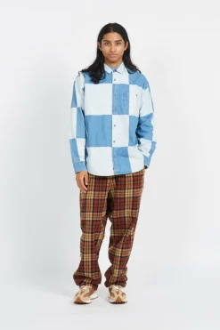 GOMEZ DENIM LS WOVEN Vintage Indigo - Chemise | Bleu