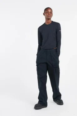 GRANITE POINT™ LS CREW - T-shirt | Noir