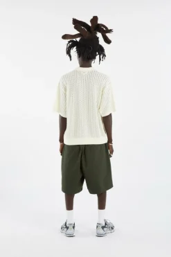 GRANT QUATER ZIP SWEATER - Pull | Beige