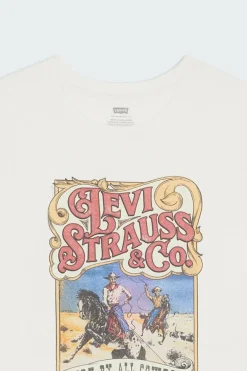 GRAPHIC BOXY TSHIRT - T-shirt | Beige