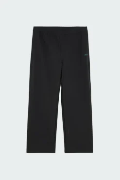 Green Logo Polyester Pants - Pantalon | Noir