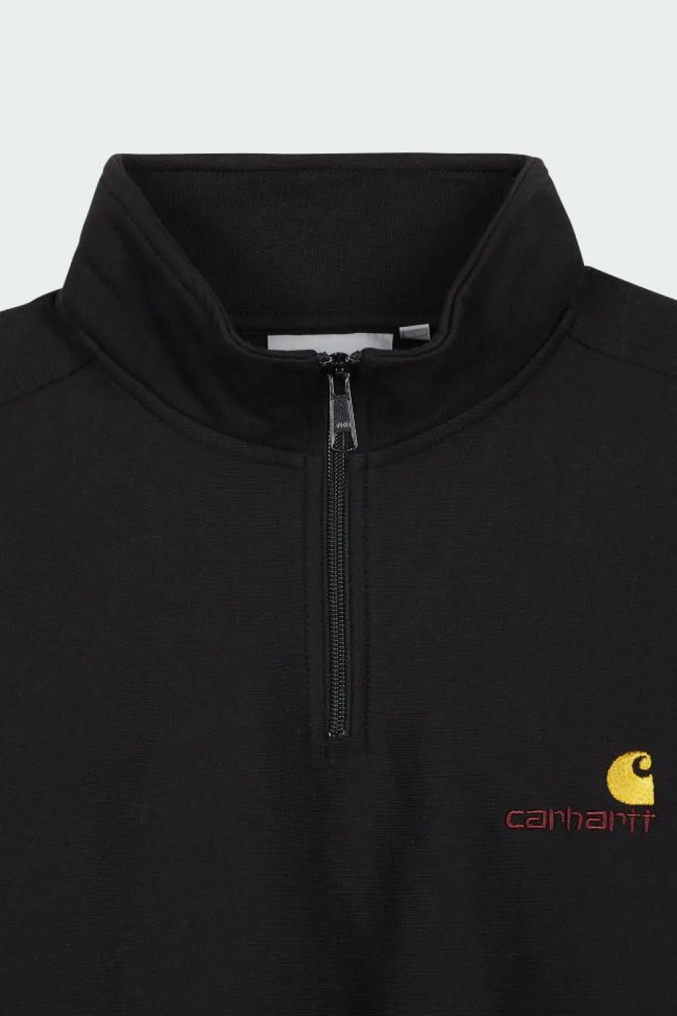 Half Zip American Script - Sweat zippé | Noir