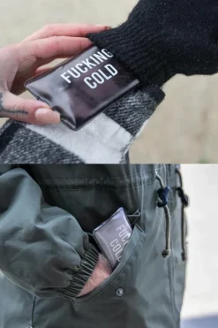 HAND WARMERS FUCKING COLD - Chauffe-mains | Noir