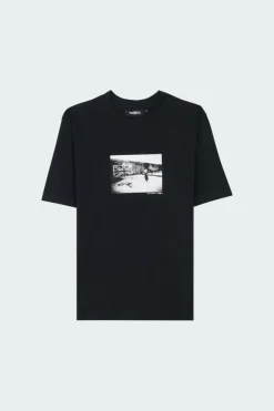 HAPPY WHEN IT RAIN - T-shirt | Noir