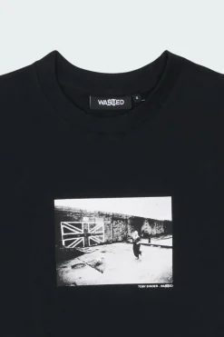 HAPPY WHEN IT RAIN - T-shirt | Noir