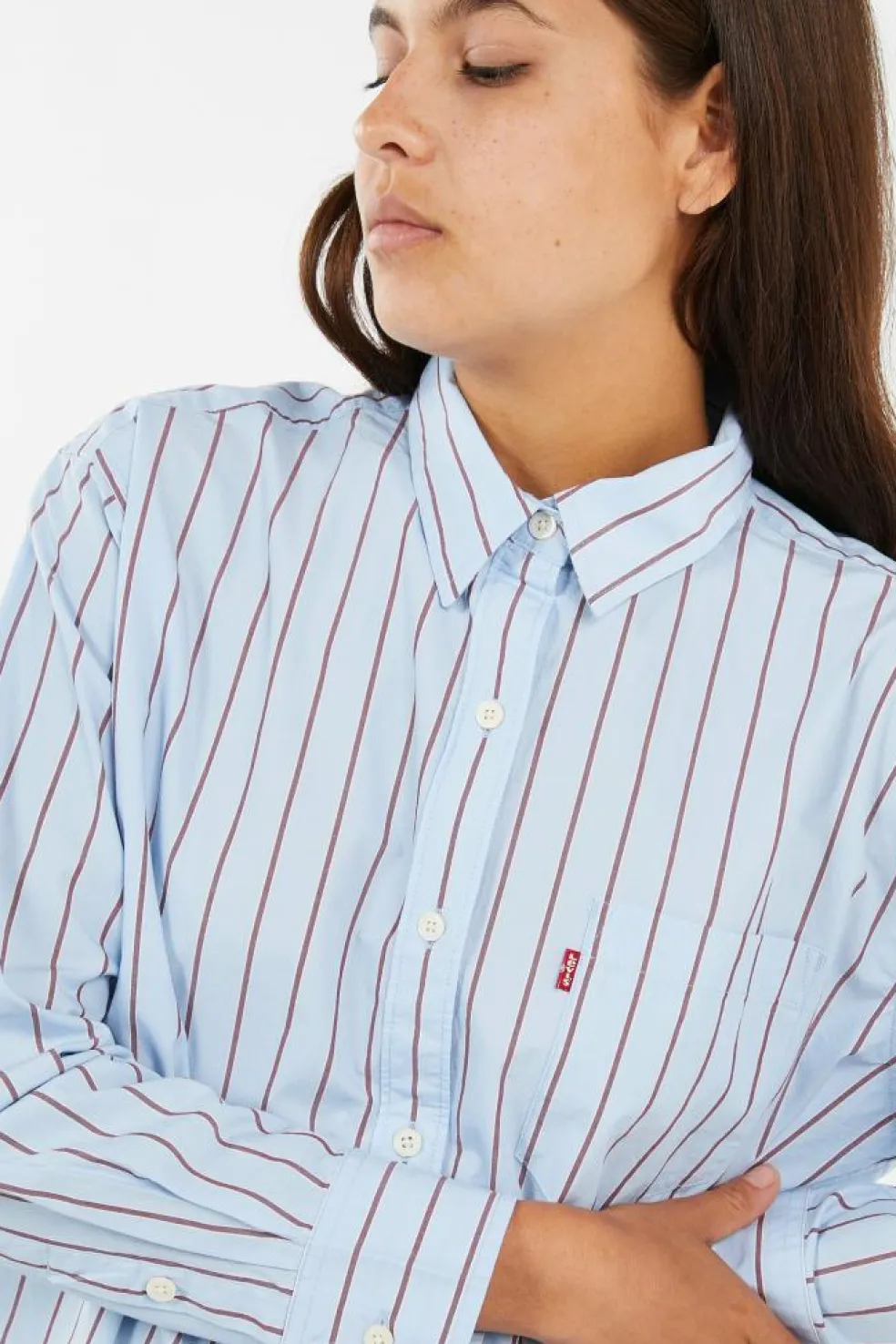 HARLIE BOYFRIEND SHIRT - Chemise | Bleu