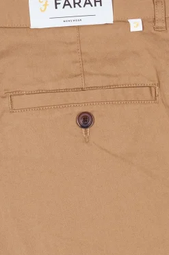 HAWK - Short chino en coton | Beige