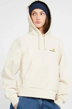 HD American Script - Hoodie | Beige