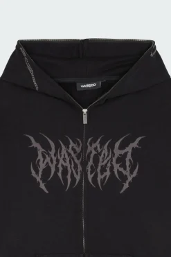 HD FULL ZIP SNATCH - Hoodie | Noir