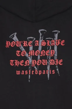 HD ZIP STAKE - Hoodie | Noir