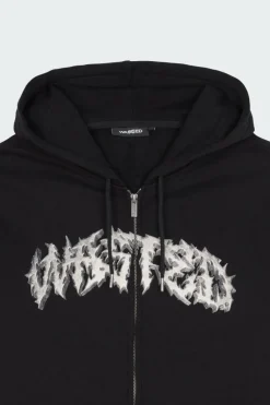 HD ZIP UNDEAD - Hoodie zippé | Noir