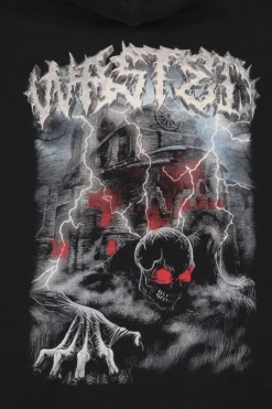 HD ZIP UNDEAD - Hoodie zippé | Noir