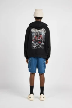 HD ZIP UNDEAD - Hoodie zippé | Noir