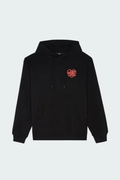 HEART GLOBE HOODIE - Hoodie | Noir