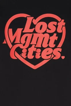 HEART GLOBE LONG SLV TEE - T-shirt | Blanc