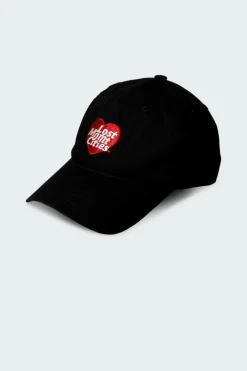 HEART LOGO 6PANEL CAP - Casquette | Noir