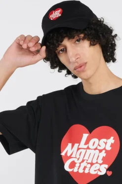 HEART LOGO 6PANEL CAP - Casquette | Noir