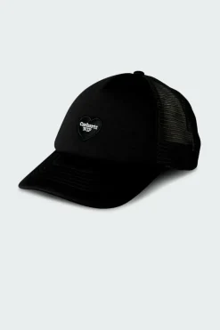 Heart Patch Trucker Cap - Casquette | Noir
