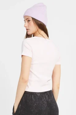 Heart Wreath Mini Front - T-shirt | Rose