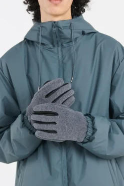 HEAVY FLEECE GLOVES T2 - Gants | Gris
