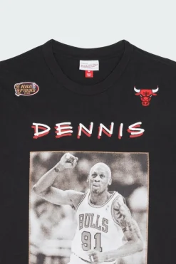 HEAVYWEIGHT PREMIUM PLAYER TEE VINTAGE LOGO - T-shirt | Noir