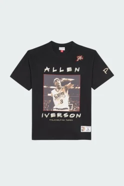 HEAVYWEIGHT PREMIUM PLAYER TEE VINTAGE LOGO - T-shirt | Noir