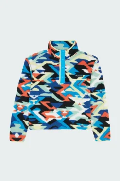 Helvetia II Printed Crop - Polaire | Bleu