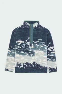 Helvetia II Printed Half - Polaire | Bleu