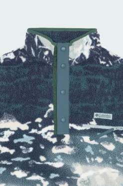 Helvetia II Printed Half - Polaire | Bleu