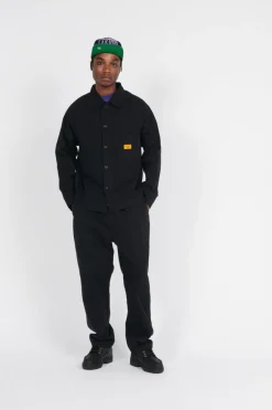 HERRINGBONE FOH JACKET - Veste | Noir