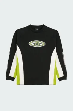 HOLESHOT MOTO JERSEY - T-shirt | Noir