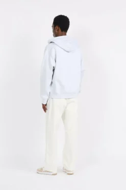 Hooded American Script - Hoodie zippé | Gris