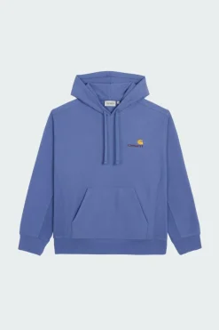 Hooded American Script - Hoodie | Bleu