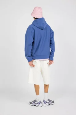 Hooded American Script - Hoodie | Bleu