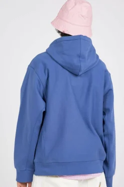 Hooded American Script - Hoodie | Bleu