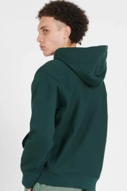 Hooded American Script - Hoodie | Vert